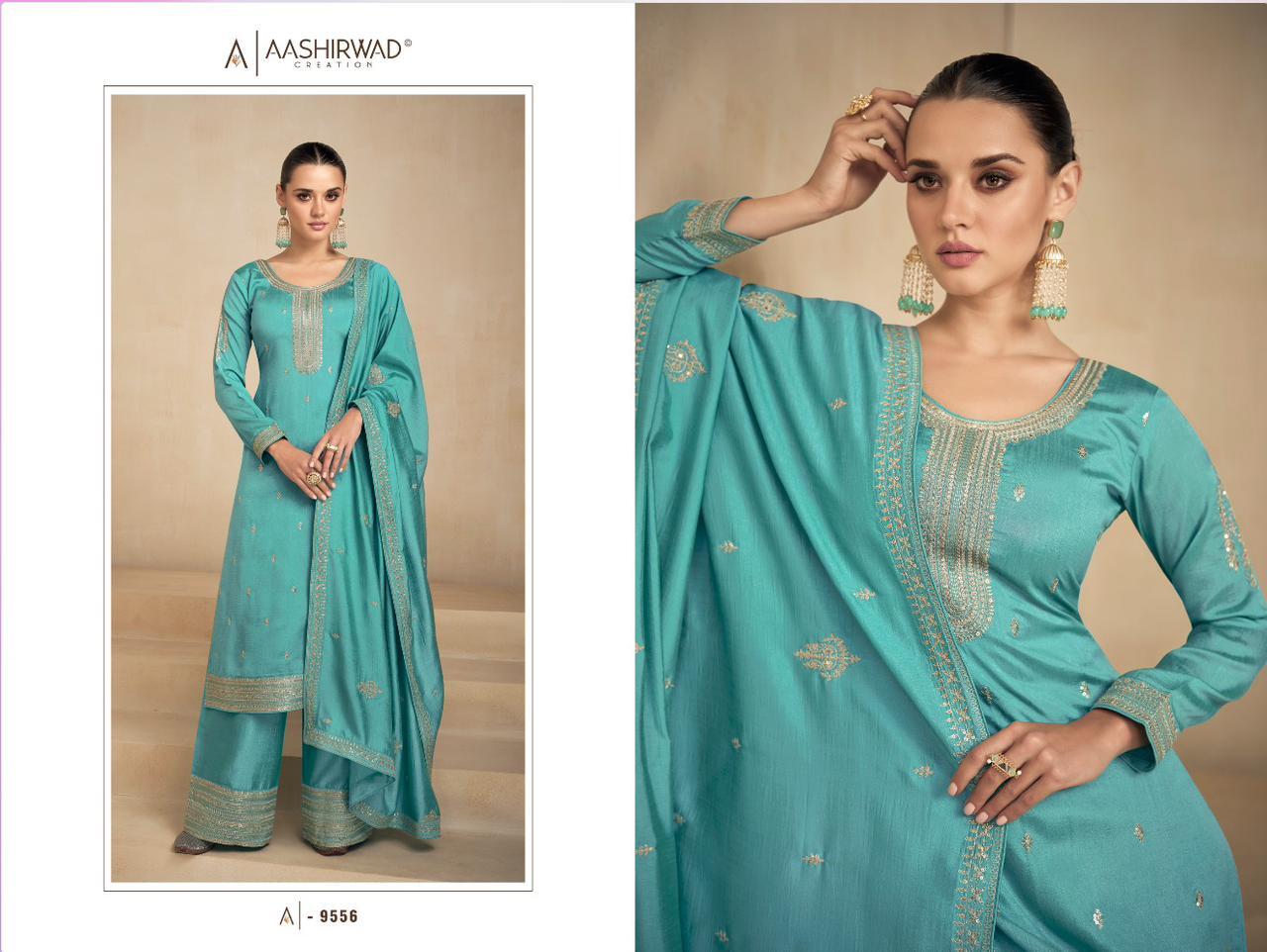 Premium Silk Designer Punjabi Suits